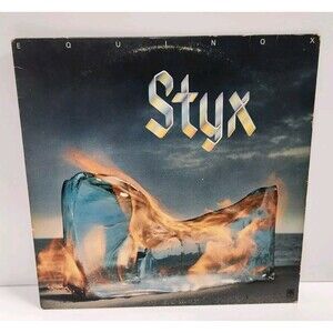 STYX "Equinox" Vinyl Record  LP A&M Records  G+ 1975